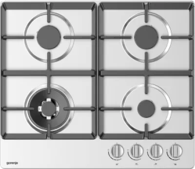 Поверхность газовая GORENJE GW641XHF нерж.(чугун)