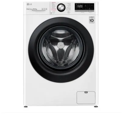 Стиральная машина фронтальная LG TW4V3RS6W белый/черный (пар, дозагрузка, AIDD) 10,5кг