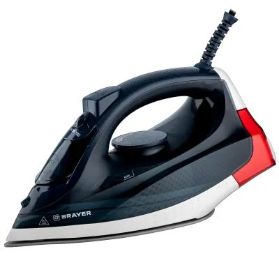 Утюг BRAYER BR4018 черный (2400w /25гр /керамика)