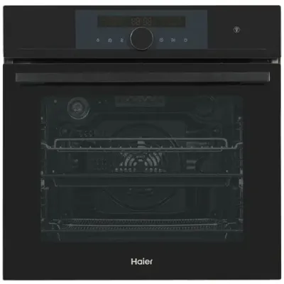 Духовой шкаф электрический HAIER HOX-FP5RAGB черный (диспл, телескоп)