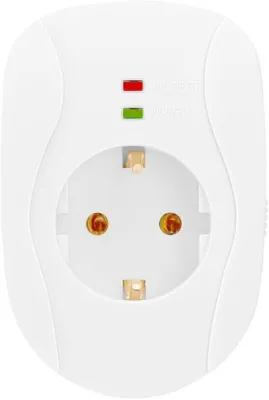 Сетевой фильтр BURO 100SH-Plus-W (1 розетка) белый (коробка)