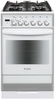 Плита комбинированная GEFEST 5502-03 0042 белый (конвекция,без крышки)