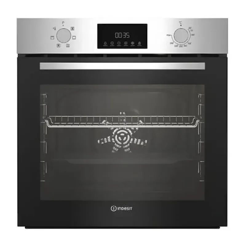 Духовой шкаф электрический Indesit IFE 3644 J IX нержавеющая сталь — фото 1