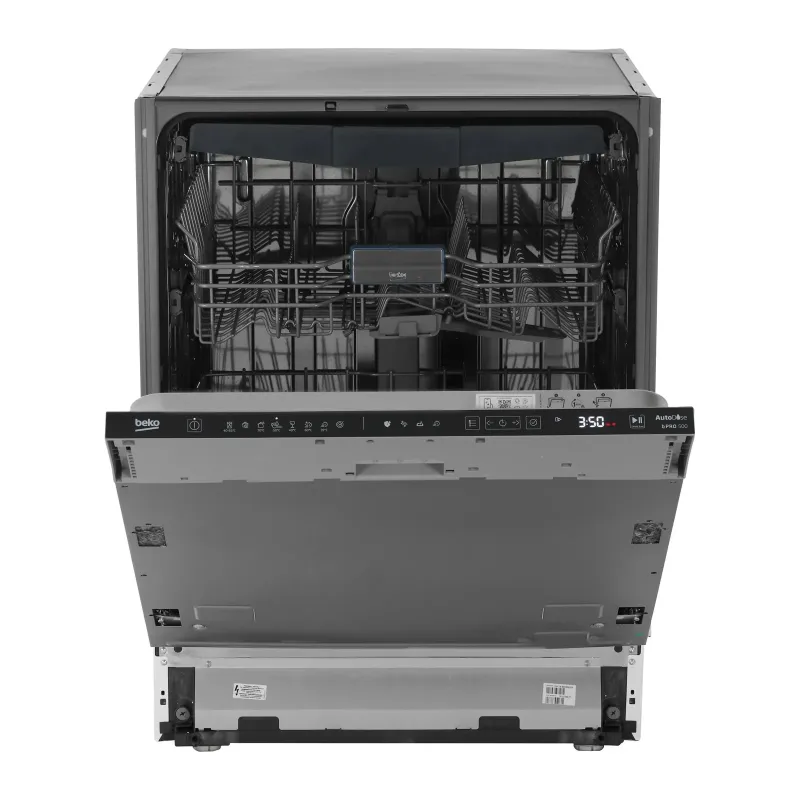 Встраиваемая посудомоечная машина 60см Beko BDIN38530A белый (15 компл,3 корз., сенсор,луч) — фото 1