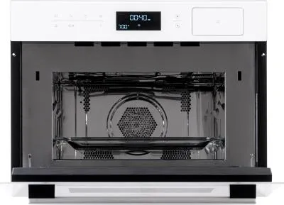 Духовой шкаф электрический с функцией СВЧ WEISSGAUFF OEMS 459 PDW белый — фото 3