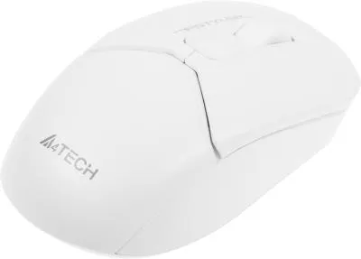 Мышь A4Tech Fstyler FB12 белый оптическая (1200dpi) беспроводная BT/Radio USB (3but) (FB12 WHITE) — фото 9
