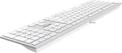 Клавиатура A4Tech Fstyler FX50 белый USB slim Multimedia (FX50 WHITE) — фото 13