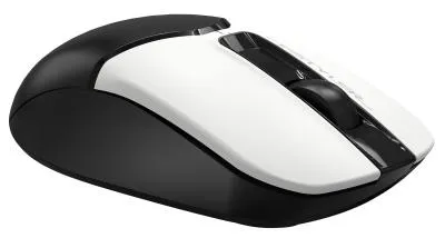 Мышь A4Tech Fstyler FB12 белый/черный оптическая (1200dpi) беспроводная BT/Radio USB (3but) (FB12 PANDA) — фото 9