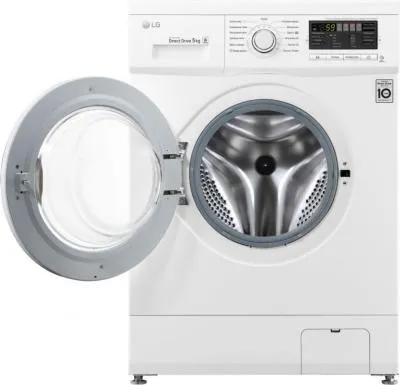 Стиральная машина фронтальная LG F10B8LD7 белый/серебро 5кг — фото 9