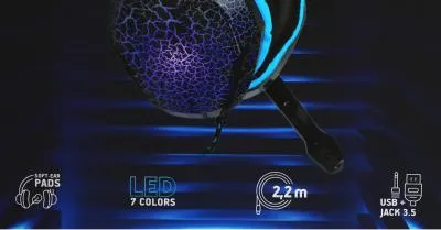 Наушники с микрофоном OKLICK HS-L400G ZEUS черный 1.8м мониторы — фото 33