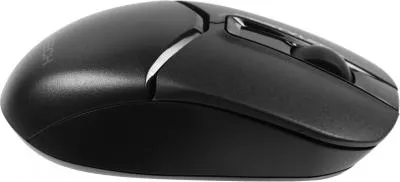 Мышь A4Tech Fstyler FB12 черный оптическая (1200dpi) беспроводная BT/Radio USB (3but) (FB12 BLACK) — фото 2