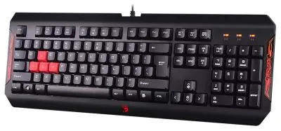 Клавиатура A4 Bloody Q100 черный USB Multimedia for gamer — фото 8