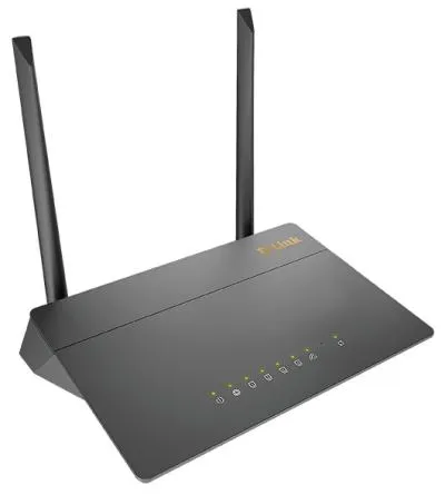 Wi-Fi роутер D-Link DIR-615/GFRU (DIR-615/GFRU/R2A) N300 1000BASE-X SFP черный — фото 2