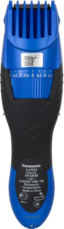 Машинка для стрижки PANASONIC ER-GB40-A520 синий/черный — фото 4
