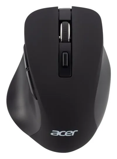 Мышь ACER OMR140 черный оптическая (1600dpi) беспроводная USB (6but) (ZL.MCEEE.00G) — фото 1