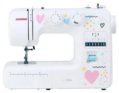 Швейная машина JANOME JQ 2515S белый