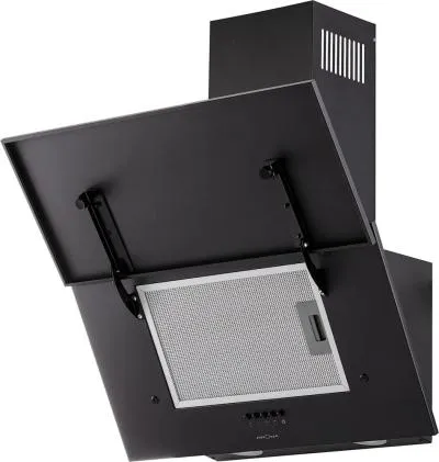 Вытяжка каминная наклонная KRONA Olly 600 black PB черный (500 м.куб/ч) — фото 2