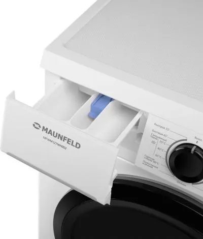 Стиральная машина фронтальная MAUNFELD MFWM127WH052 белый (7кг) — фото 2