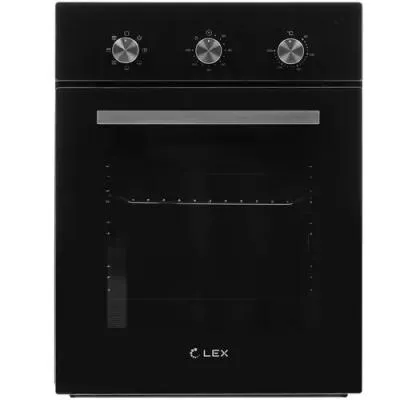 Духовой шкаф электрический LEX EDM 4570 BL черный стекло
