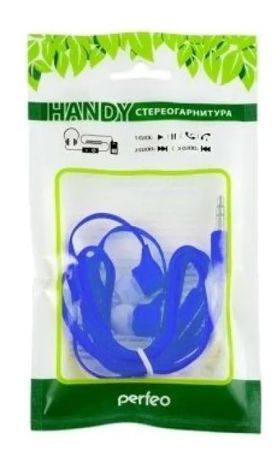 Гарнитура PERFEO PF-Handy, бирюзовая — фото 12