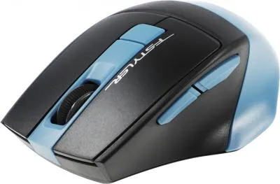 Клавиатура + мышь A4Tech Fstyler FG1035 клав:черный/синий мышь:черный/синий USB беспроводная Multimedia (FG1035 NAVY BLUE) — фото 15