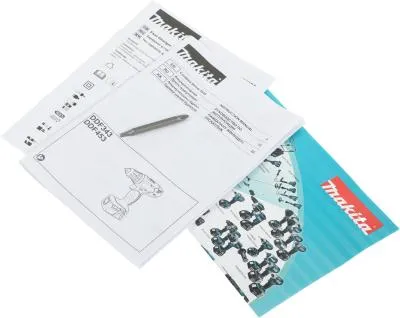 Дрель-шуруповерт MAKITA DDF453RFE аккум. патрон:быстрозажимной (кейс в комплекте) — фото 21