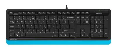 Клавиатура + мышь A4 Fstyler F1010 клав:черный/синий мышь:черный/синий USB Multimedia — фото 7