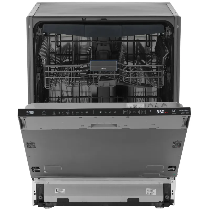 Встраиваемая посудомоечная машина 60см BEKO BDIN38530A белый (15 компл,3 корз., сенсор,луч ) — фото 1