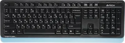 Клавиатура + мышь A4Tech Fstyler FG1035 клав:черный/синий мышь:черный/синий USB беспроводная Multimedia (FG1035 NAVY BLUE) — фото 9