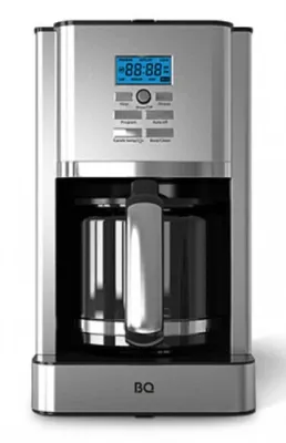 Кофеварка капельная BQ CM1004 черный-стальной — фото 2