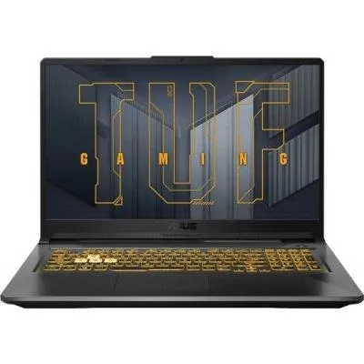 Ноутбук 17.3" ASUS TUF Gaming F17 FX707ZC4-HX095 [90NR0GX1-M006F0] IPS FHD 144Hz/Intel Core i5 12500H/16Gb/512Gb/Nvidia RTX3050/NoOs/MechaGray — фото 1