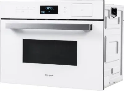 Духовой шкаф электрический с функцией СВЧ WEISSGAUFF OEMS 459 PDW белый — фото 2