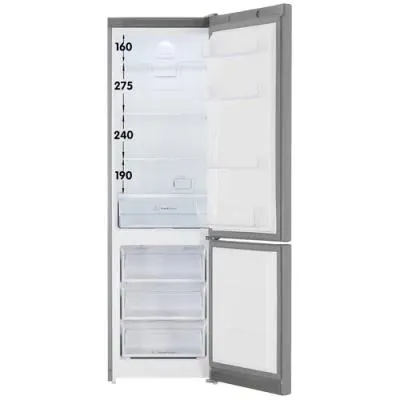 Холодильник Indesit ITS 5200 G серебристый (No Frost) — фото 2