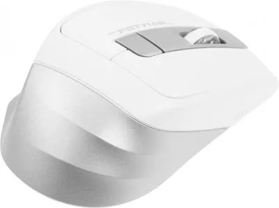 Мышь A4Tech Fstyler FB35 белый/серый оптическая (2000dpi) беспроводная BT/Radio USB для ноутбука (6but) — фото 3