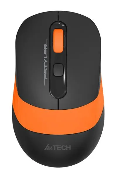 Клавиатура + мышь A4 Fstyler FG1010 клав:черный/оранжевый мышь:черный/оранжевый USB беспроводная Multimedia — фото 11