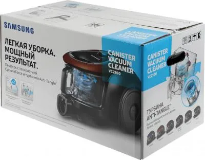 Пылесос SAMSUNG VC18M21D0VG/EV титан (1800Вт, 380Вт) — фото 29