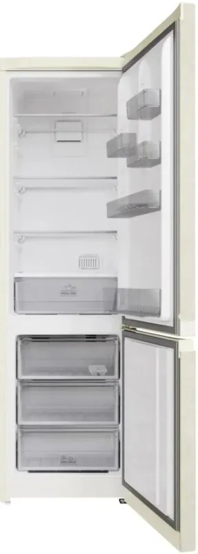 Холодильник HOTPOINT HT 5200 AB беж мрамор (FNF) — фото 3