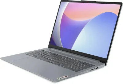 Ноутбук 15.6" LENOVO IdeaPad Slim 3 15IRU8 [82X7004BPS] TN FHD/Core i3-1305U/8Gb/SSD256Gb/Intel UHD Graphics/noOS серый — фото 3