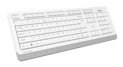 Клавиатура + мышь A4 Fstyler FG1010 клав:белый/серый мышь:белый/серый USB беспроводная Multimedia — фото 9