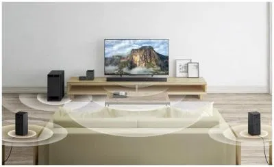 Саундбар SONY HT-S40R 5.1 600Вт черный — фото 7