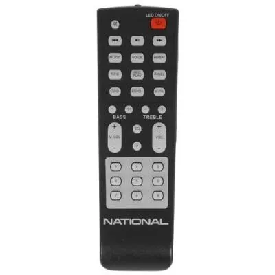 Мидисистема NATIONAL NSM-V350 100Вт Ак FM USB TF AUX BT караоке — фото 6