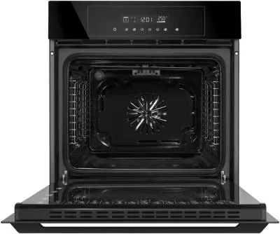 Духовой шкаф электрический MAUNFELD AEOD60103B2 чёрный стекло — фото 3
