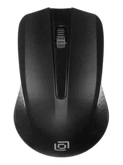 Мышь OKLICK 485MW черный оптическая (1200dpi) беспроводная USB — фото 1