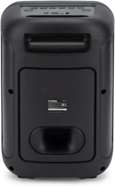 Минисистема HYUNDAI H-MC1204 черный 10Вт FM USB BT micro SD — фото 3
