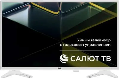Телевизор LED LEFF 43F691T FHD Smart (Салют) белый