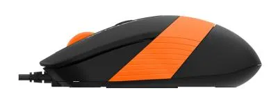 Мышь A4Tech Fstyler FM10 черный/оранжевый оптическая (1600dpi) USB (4but) — фото 7