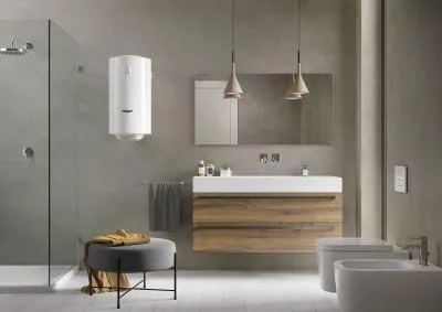 Водонагреватель накопительный Ariston Dune1 R 80 V 1,5K SLIM PL 1.5кВт 80л электрический настенный/белый (3700636) — фото 5