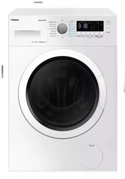 Стиральная машина фронтальная HANSA WHN8141BSD2 белый (8 кг, инвертор) — фото 1