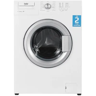 Стиральная машина фронтальная BEKO WDN635P1BSW белый/серебро (6 кг)