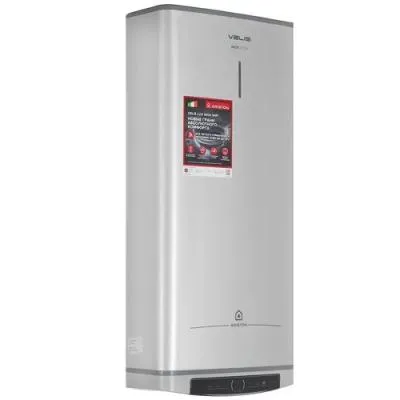 Водонагреватель накопительный ARISTON VELIS LUX INOX PW ABSE WIFI 80 серебр./серый (плоский) (3700675) — фото 1